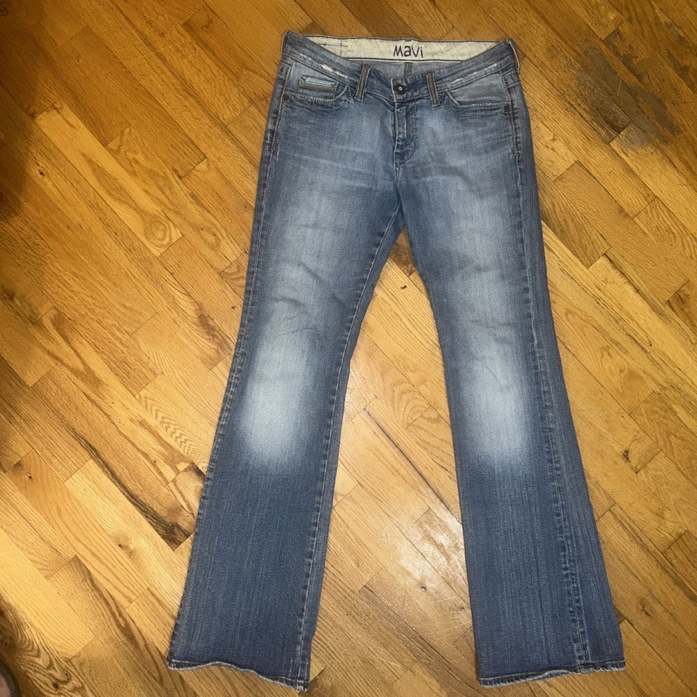 Mavi Zoe‎ Women's Jeans 29 Y2K Bootcut Blue Stretch Denim